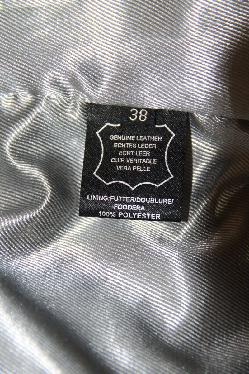 Gilet Sans Manches En Cuir Noir - Marque J.Sébastien VASSAL - Taille 38 FR Neuve Avec étiquettes