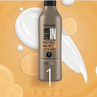 Recamier Salon in Braziliss Kerat-In Amino Complex Clarifying