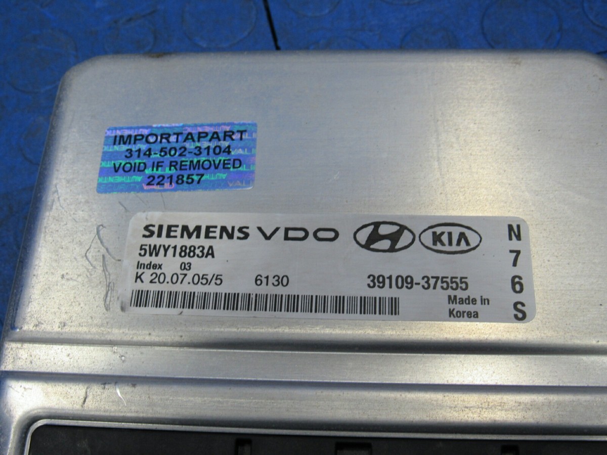 ミュージック MEDE 391103C760 Hyundai Sonata 06-08 3.3L Engine Unit ECU Module