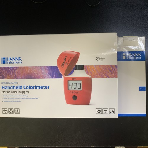 Hanna Instruments HI758 Checker HC Handheld Colorimeter Marine Calcium+DI Water