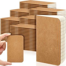Outus 90 Pcs Mini Notebooks Bulk 4 X 2.5 Inch Small Pocket Notebook Soft Cover