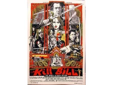 KILL BILL THE WHOLE BLOODY AFFAIR TV Movie Film Poster Print