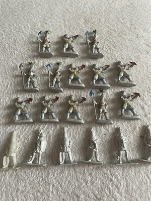 Konvolut 13 RITTER Figuren OTTO VOIGT (Original DDR!)  + 6 Ritter Kellogs 90er 