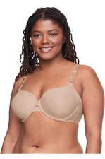 Warner's Women's Blissful Benefits Side Smoothing Underwire Bra 38d Beige Tan