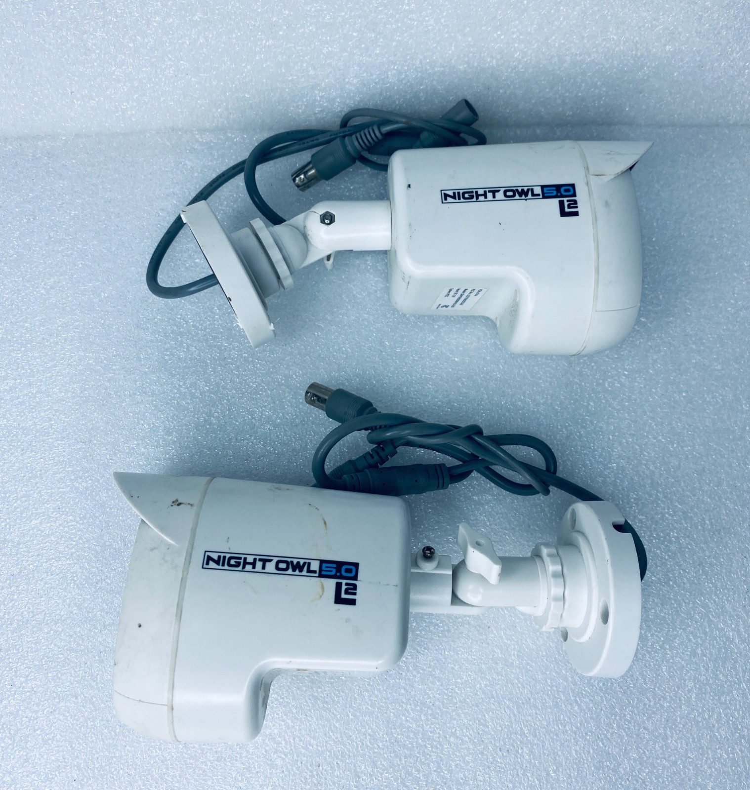 Lot Of 2 - Night Owl White 5MP HD Security Cameras, CM-PXHD5
