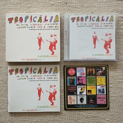 TROPICALIA  E PROIBIDO PROIBIR (2005) Brazilian Soul Jazz CD Tracks Gal Costa