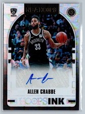 2018-19 Hoops #HI-ACB Allen Crabbe Hoops Ink Auto