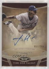 2019 Topps Tier One Tier One Talent Auto 57/299 Josh Hader #TTA-JH Auto c8a