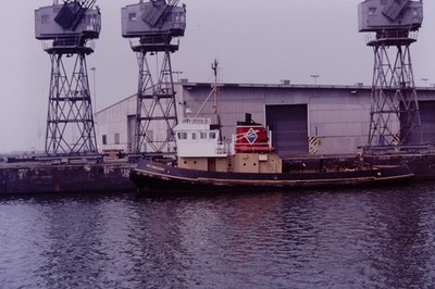 1988 Sea Endeavour Schiffsschiff Boot 35mm Original Dia Ref 1574