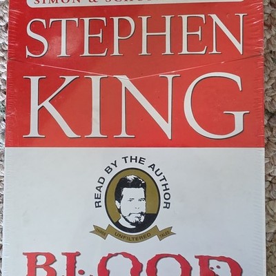 Stephen King Blood and Smoke Audiobook Audio CD Read by Author Simon & Schuster