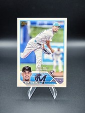 2023 Topps Update #US317 Eury Perez Rookie Debut Golden Mirror SSP!! Marlins RC!