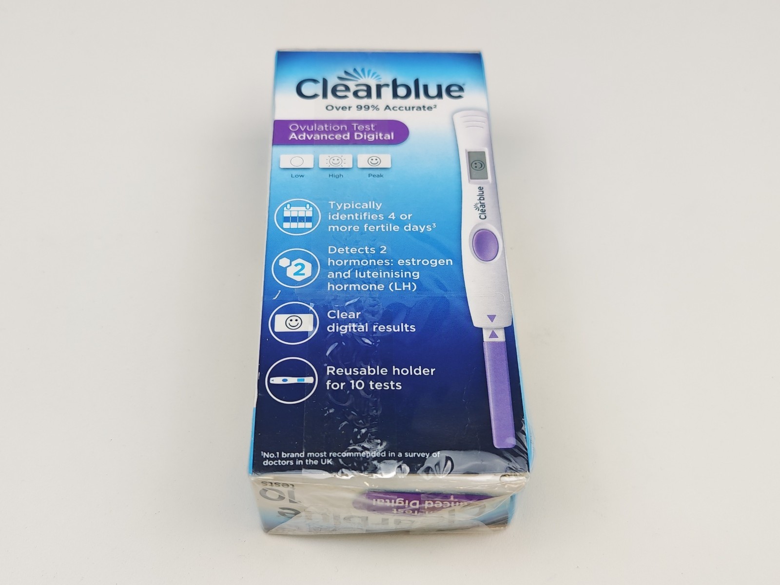 Clearblue Advanced Digital Ovulation Test Kit (OPK). Double Your Chances of Gett