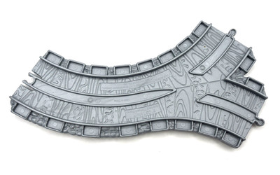 5'' CST MMF Y Split Gray Train Track Take Along Thomas & Friends 2007 Gullane