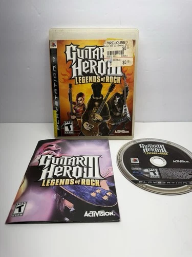 Guitar Hero III 3: Legends Of Rock PS3 Playstation 3 PS3 CCOMPLETE