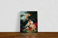 Francois Boucher "Jupiter And Callisto" Canvas Print Wall Art Home Decor