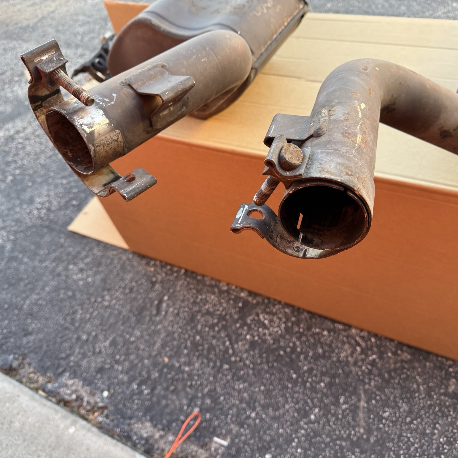 Maserati Quattroporte M139 Exhaust Mufflers Tips Left Right Pair Set OEM 57K