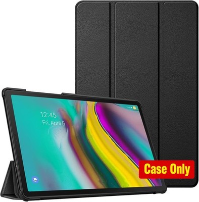 Ultra Thin Black Tri-Fold Shell Case for Samsung Galaxy Tab S5e