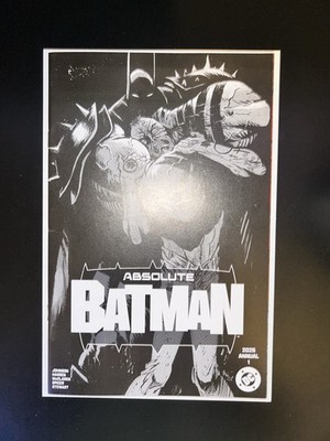 Absolute Batman Annual #1 (2025 DC) Daniel Warren Johnson Felix Variant  ltd1000