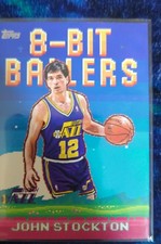 2025-26 Topps - 8-Bit Ballers John Stockton #8B-24