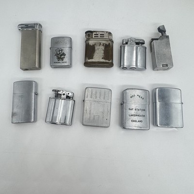 Vintage Lighters: Beattie Jet - Vulcan - Barlow - SR - Thos D Murphy - Hi Lite