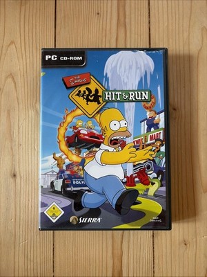 The Simpsons: Hit & Run / PC Spiel inkl. Anleitung & Hülle 3 Discs guter Zustand