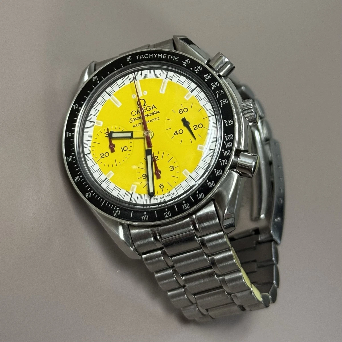 OMEGA Speedmaster - 39 mm, Stainless Steel, Yellow Gold for sale