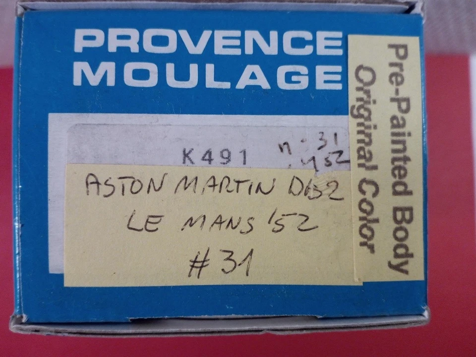 1-43 Aston Martin DB3  coupè Le Mans '52 #32 Resin kit Provence moulage - Immagine 4 di 4