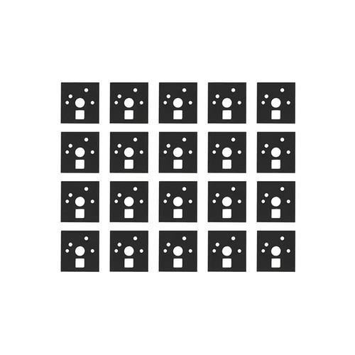 120PCS PORON PE EVA Pad For Mechanical Keyboard PCB Switch Pads Stickers Foa _pu - Zdjęcie 8 z 19