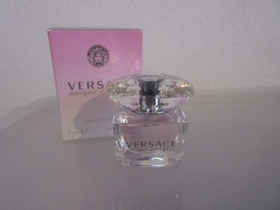 Versace Bright Crystal 5ml Eau de Toilette Miniatur Original u. NEU, portofrei