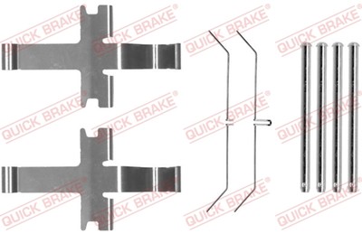 QUICK BRAKE Zubehörsatz Scheibenbremsbelag 109-1752 für IMPREZA GD Station Wagon