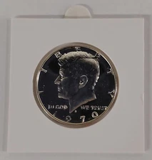 1970 S Kennedy Half Dollar - Proof - 40% Silver