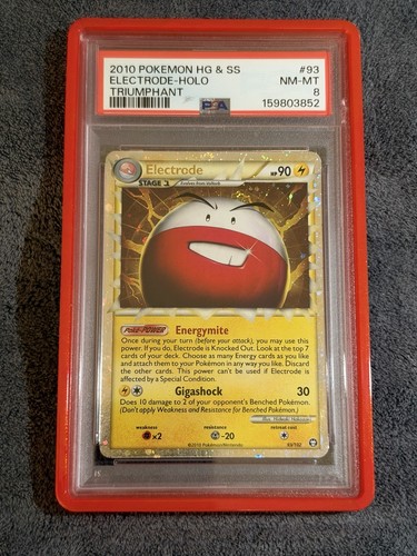 Electrode graded PSA 8 for sale on eBay