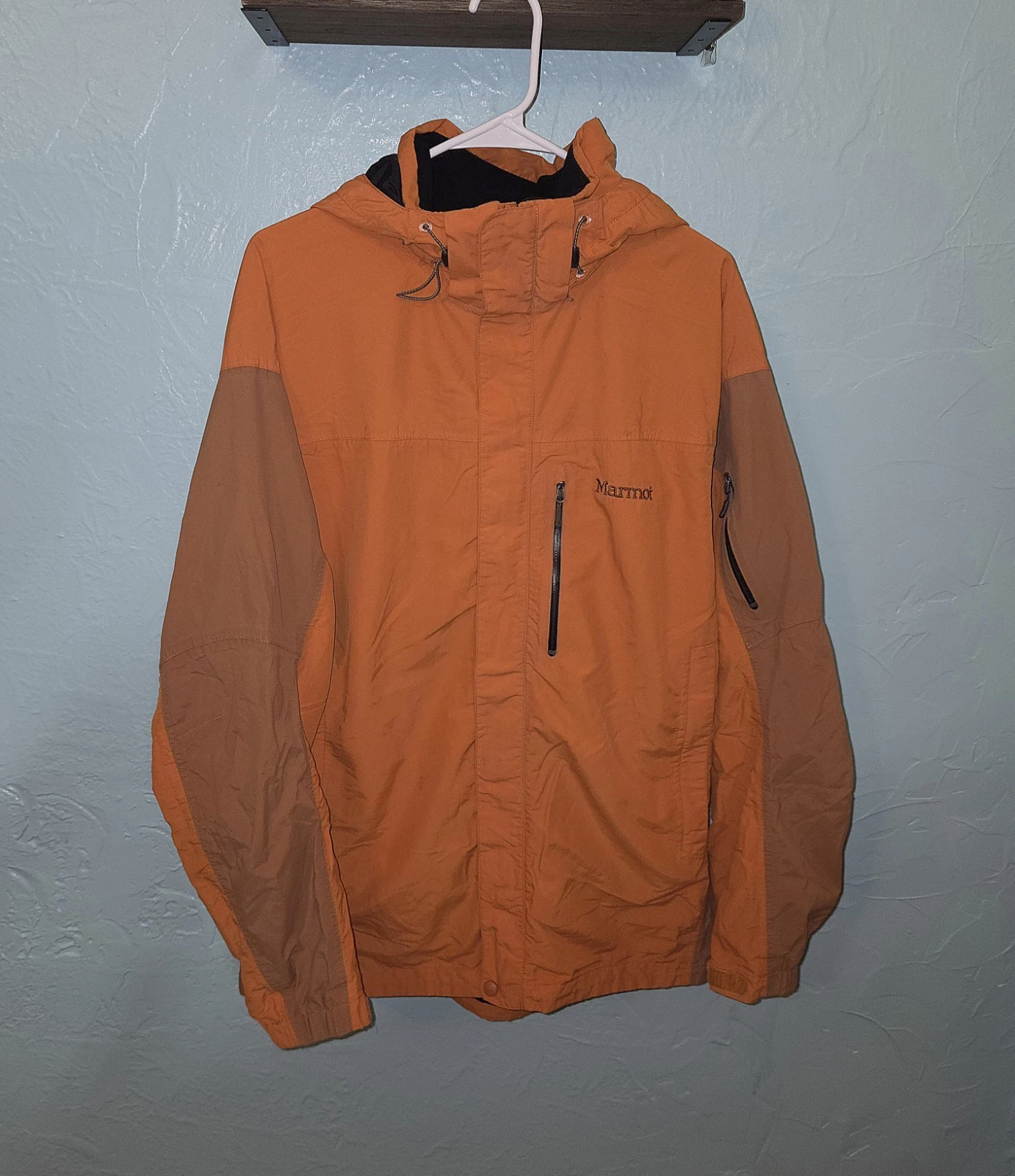 Marmot Men's Snow Jacket Size Large (L) Orange Full Zip Ski Outdoor
Opens in a new window or tab