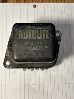 OEM MUSTANG 1965 1966 1967 FORD, MERCURY C5TF-10316-A  VOLTAGE REGULATOR