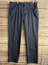 Tommy Bahama Chip Shot Mens Performance 5-pocket Golf Pants 36x30 Black