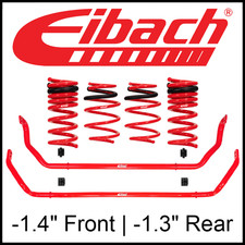 Eibach SPORTLINE Lowering Springs & Sway Bars Kit fits 2010-2014 Volkswagen GTI