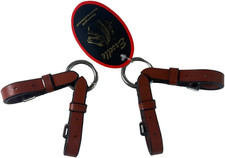 Elite Medium Brown Ringed Bit Converter - Horse Bit Converter for Equestrians, H
