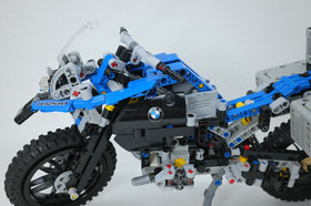LEGO Technic 42063 BMW R1200 GS &ndash; Used, No Box or Manuals, 100% complete