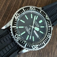 Citizen GN-4-S Diver Watch 150m Old Quartz Used CV225