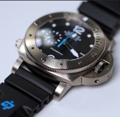 PANERIA LUMINOR SUBMERSIBLE 1950 3 DAYS FLYBACK 47MM WATCH - MODEL # PAM 614
