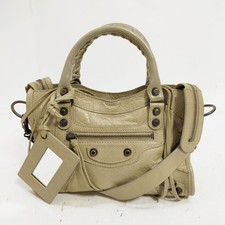 Borsa a mano Balenciaga in pelle marrone 4736220