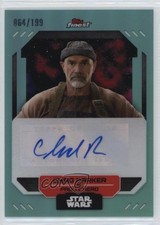 2023 Finest Star Wars Aqua Refractor 64/199 Chad Parker as Padu Cherd Auto 9w7