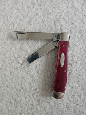 Vintage Case XX 6207 Small Trapper Red Bone Pocket Knife NICE | eBay