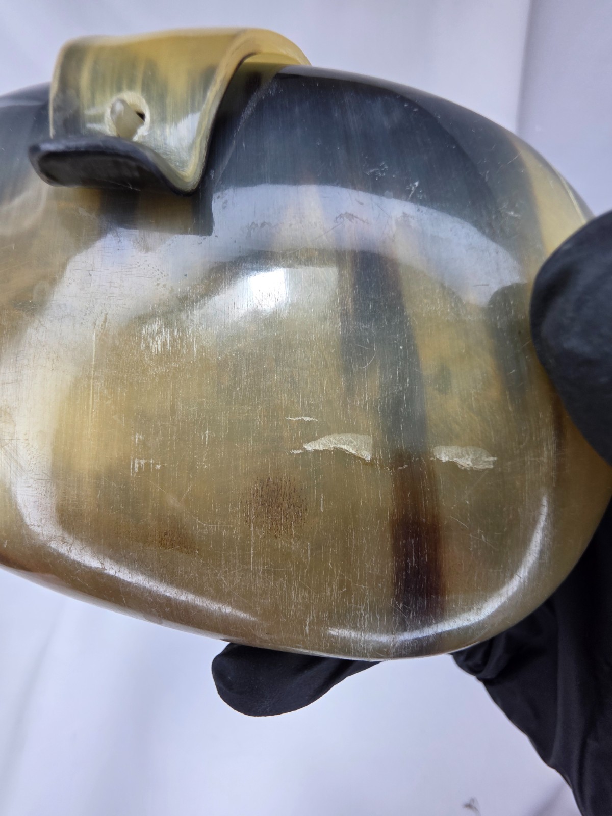 Vintage Tortoise Shell Lucite Hard Shell Purse Co… - image 14