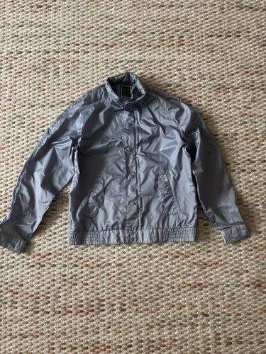 Giacca a vento VINTAGE Christian Dior uomo grigio medio Monsieur sport full zip