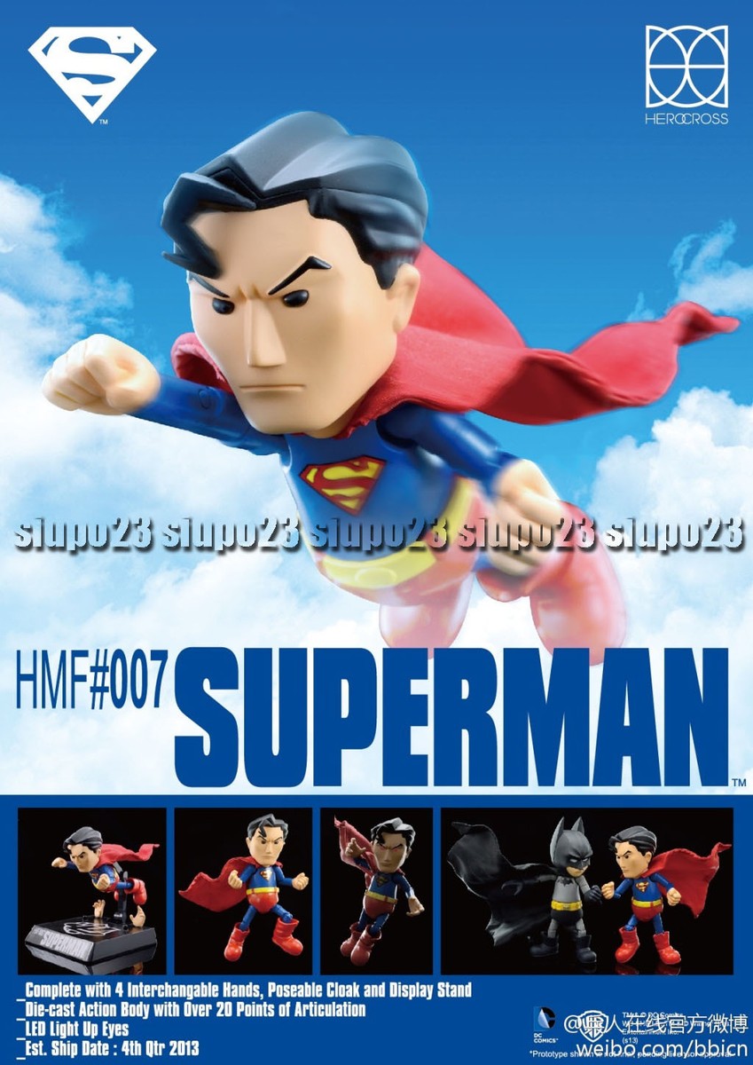 Herocross ~ HMF #007 Superman (JUSTICE LEAGUE) Figure | eBay