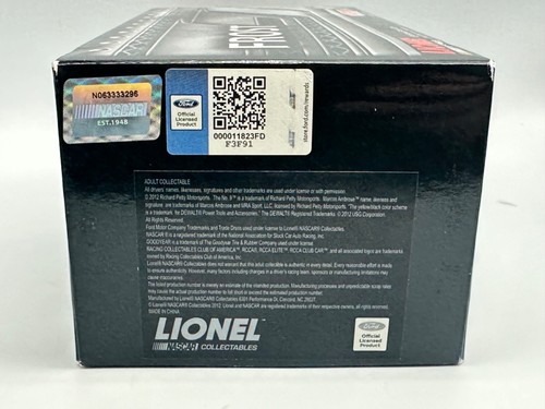 Action Lionel #9 Marcos Ambrose Dewalt 2012 Fusion, Autographed, Frost Edition - Picture 5 of 23