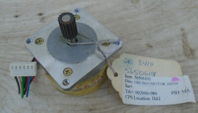 OKI Pacemark 3410 Okidata Printer GE8285A Motor Assemby / FREE SHIP
