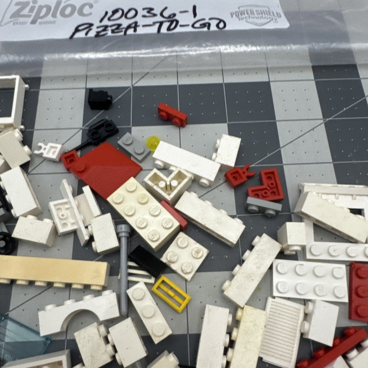 LEGO 10036 Pizzeria Pizza Set Incomplete Read! | eBay