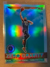 KARL-ANTHONY TOWNS 2019-20 Hoops Premium Zero Gravity HOLO PRIZM 17 TIMBERWOLVES